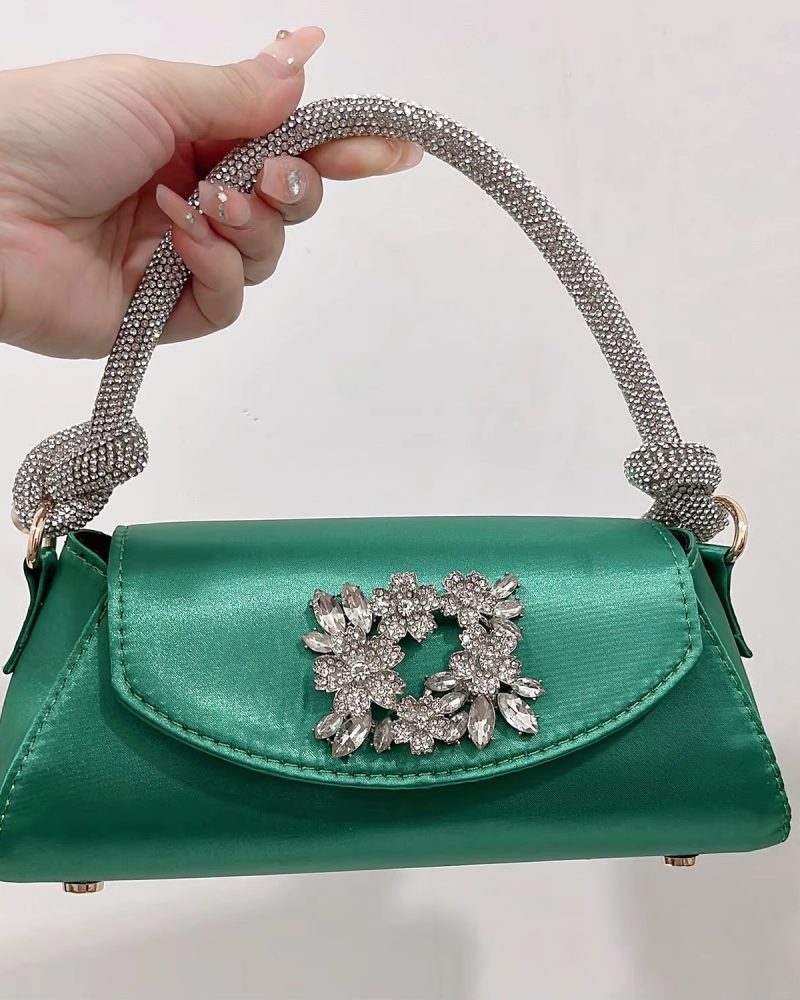 Luxury Crystal Diamonds Satin Silk Knot Wedding Party Evening Shoulder Designer Handbags11._11zon Luxury Crystal Diamonds Satin Silk Knot Wedding Party Evening Shoulder Designer Handbags