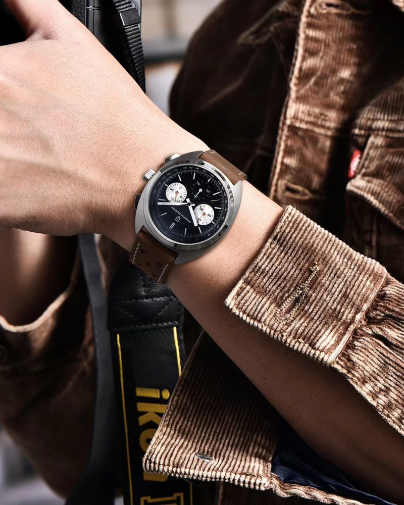 PAGANI DESIGN Luxury Crystal Quartz Retro Men Sport Wristwatch Men