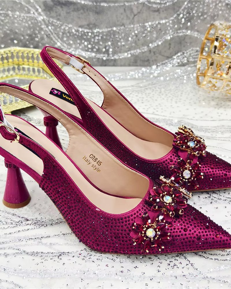 Elegant Decorated with Rhinestone Wedding for Party Pumps Pointed Toe Shoes Heels33._11zon Elegant Decorated with Rhinestone Wedding for Party Pumps Pointed Toe Shoes