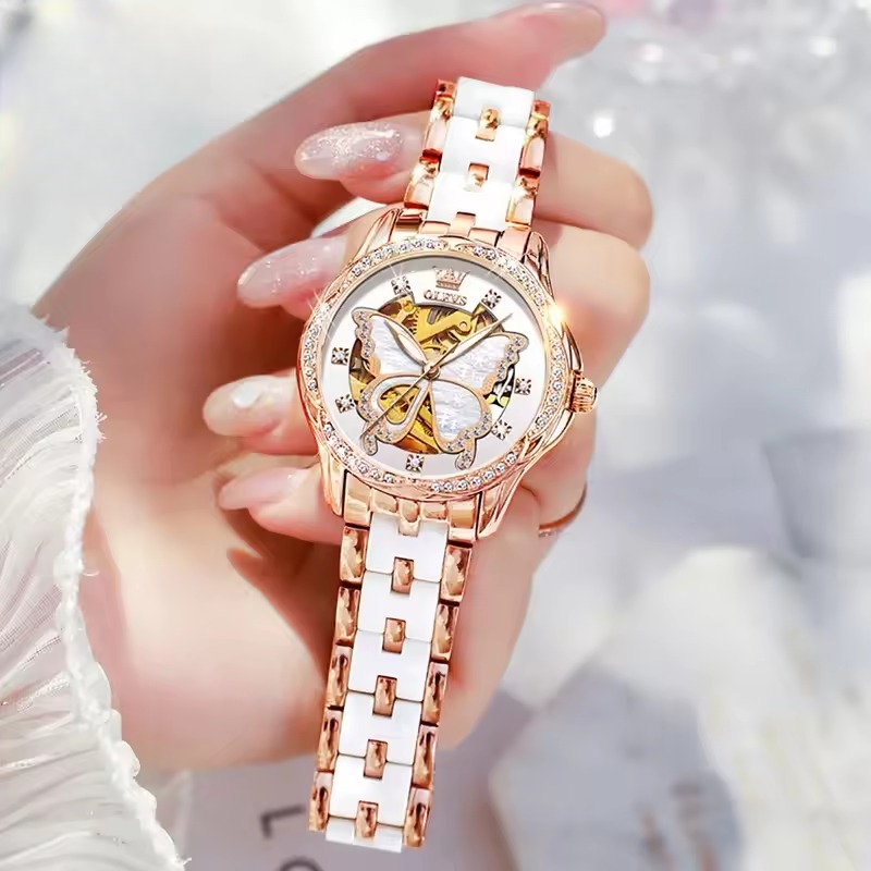 Luxury Waterproof Luminous Automatic Wrist Watches Hand Clock