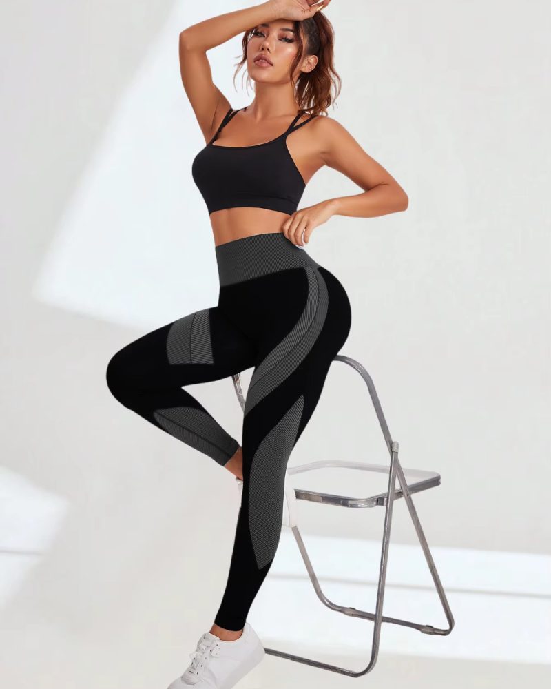 Trendy High Waisted Soft Stretchy Breathable Yoga Leggings