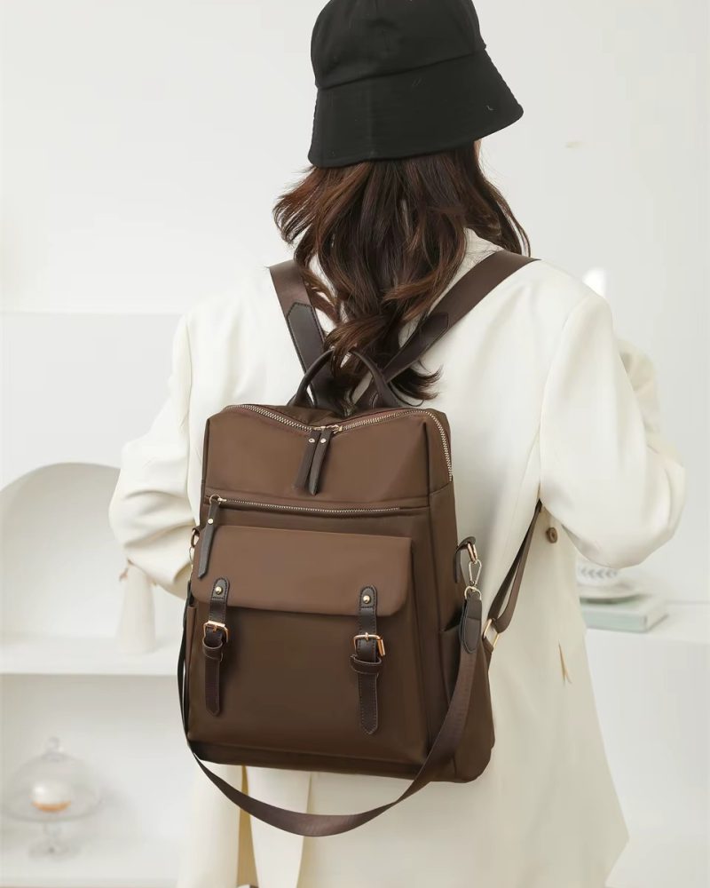 Waterproof Nylon Back Pack Purse Large Capacity Backpack for College Students