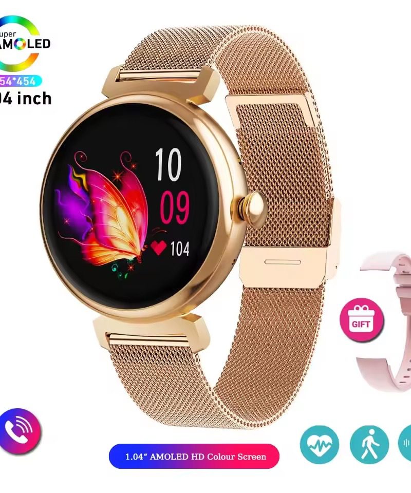 Casual Bluetooth Call AMOLED HD Small Screen Smartwatch