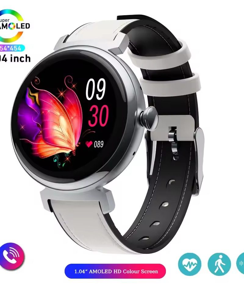 Always Show Time Bluetooth Call AMOLED Screen Smartwatch