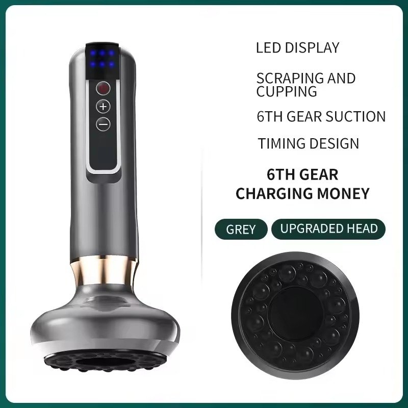 Anti Cellulite Vacuum Suction Cup Beauty Health Scraping Infrared Heat Slimming Massager