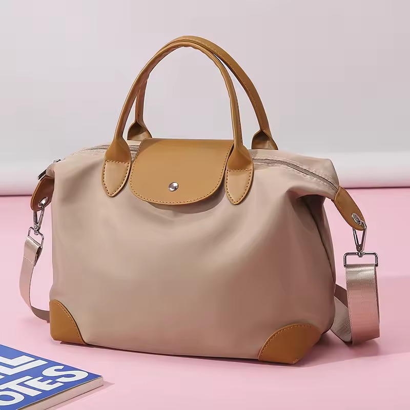 Casual Large Capacity Waterproof Fabric Shoulder Crossbody Hobos Bag