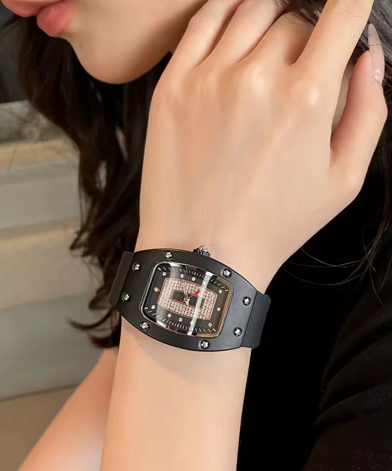 Luxury Automatic Movement Mechanical Waterproof Silicone Watch