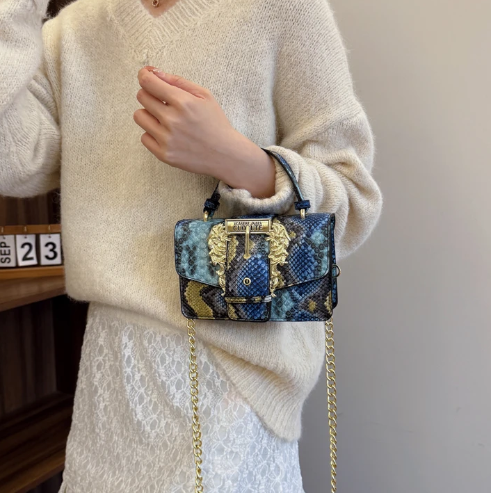 Vintage Luxury Leather Letter Logo Fashionable Shopper Minimalist Messenger Bag