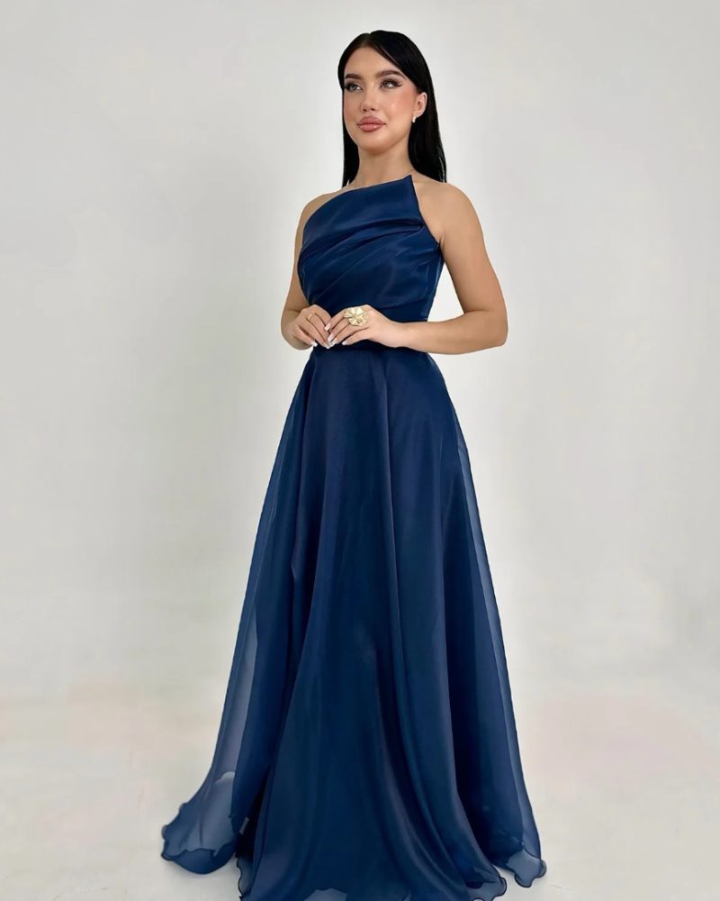 Elegant Luxury Party Off-shoulder Strapless Customized Gala Prom Dresses