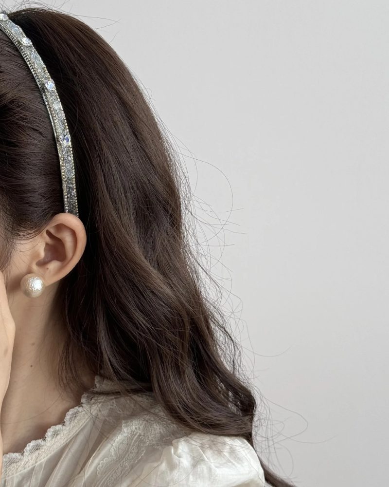 Elegant Plastic Butterfly Rhinestone Vintage Accessories Floral Hair Bands