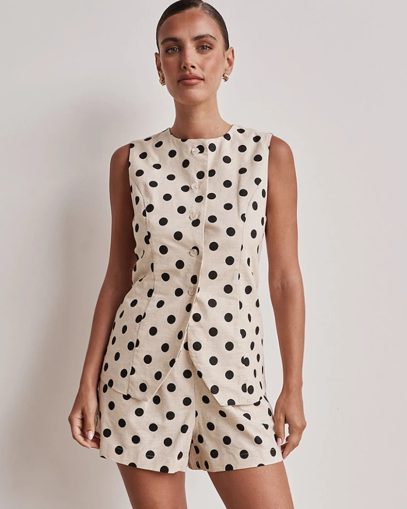 O-Neck Pajamas Tank Tops Nightie Sleeveless Nightwear Shorts Casual Sleepwear Set