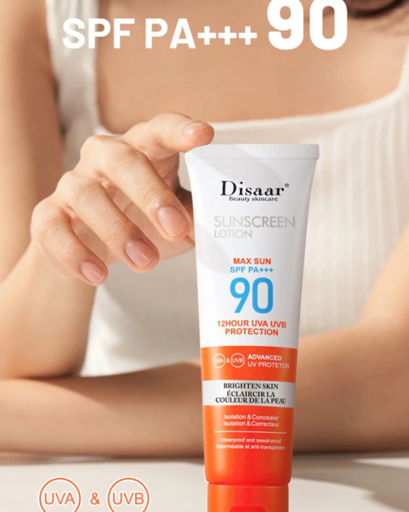 Sunscreen Whitening Sunblock Skin Protective Cream Anti-Aging Oil-control Moisturizing SPF 90+++