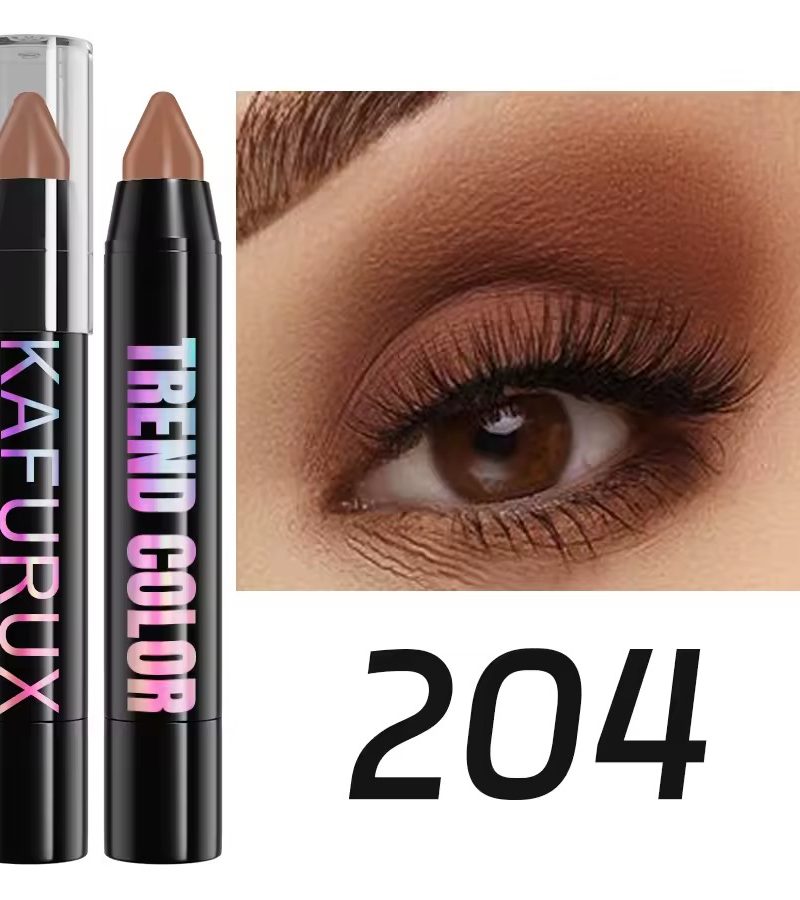 Colorful Pearlescent Glitter Waterproof Matte Highlighter Pencil Eyeshadow