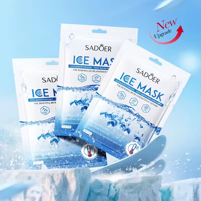 Face Deep Hydrating Moisturizing Brightening Firming Beauty Skin Care 5pcs Ice Masks