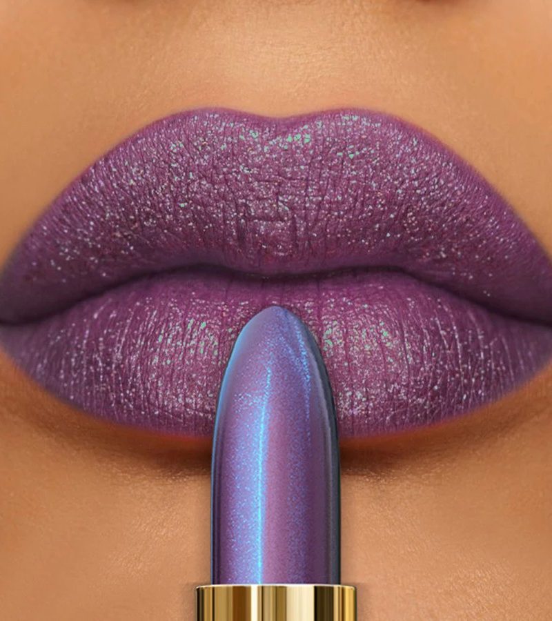 Flash Lasting Diamond Lip Tint Shiny Metallic Lip Makeup Glitter Lipstick