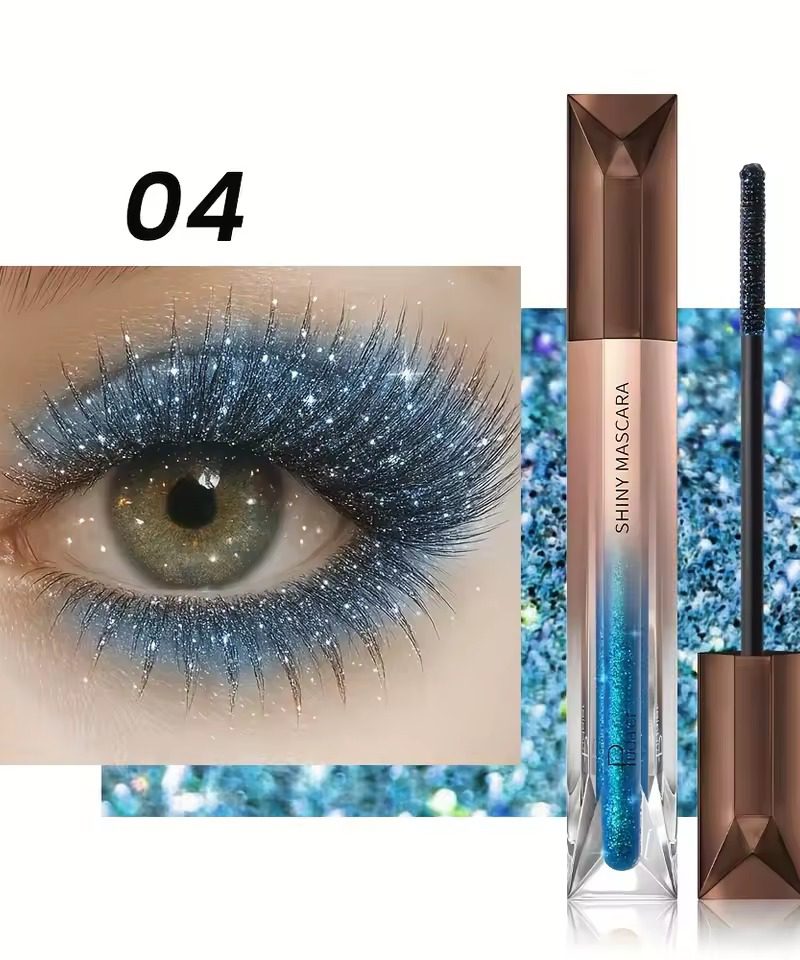 Lengthening Pearlized Fine Shimmer Easy to Apply 1pc Colored Curling Mascara