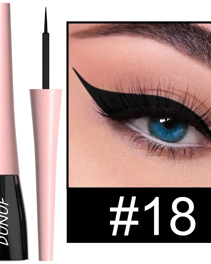 Liquid Waterproof Makeup Colorful Ultra-thin Long-Lasting Quick-Dry Pencil Eyeliner
