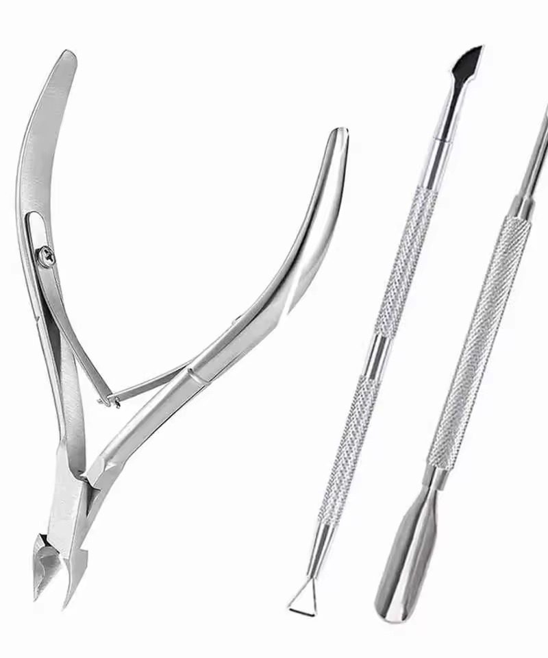 Multi Function Nippers Scissor Nail Professional Stainless Steel 3PCS Nail Cutter