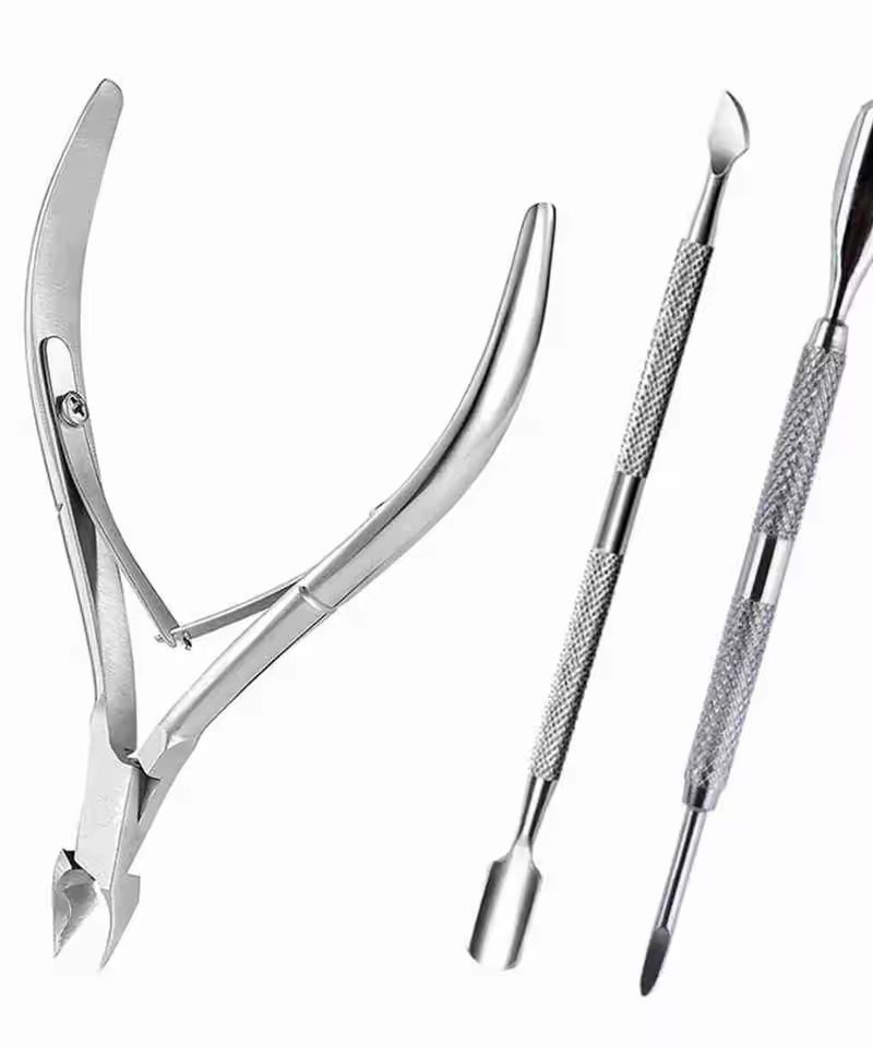 Multi Function Nippers Scissor Nail Professional Stainless Steel 3PCS Nail Cutter