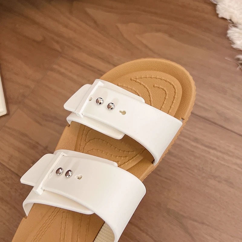 Vintage Premium Orthopedic Open Toe Anti-slip Leather Wedge Sandals - Image 11