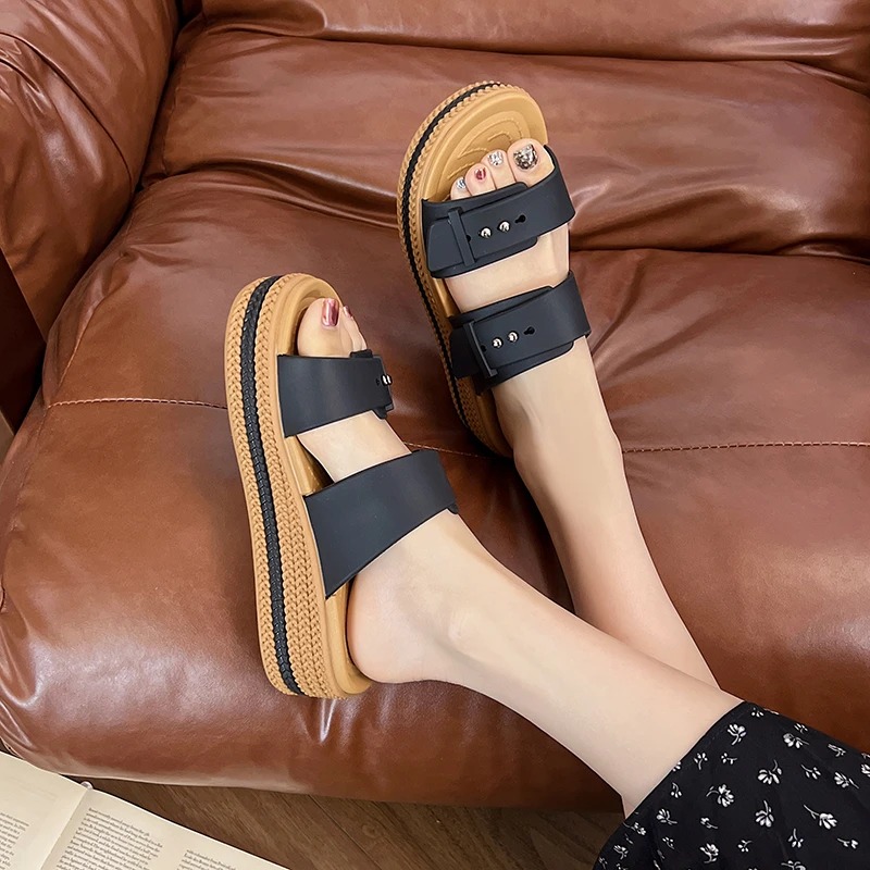 Vintage Premium Orthopedic Open Toe Anti-slip Leather Wedge Sandals - Image 13