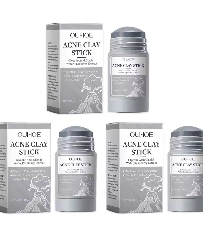 Pore Cleaning Clay Mask Mud Shrinking Pores Moisturizer Hydrating Exfoliating Oil.