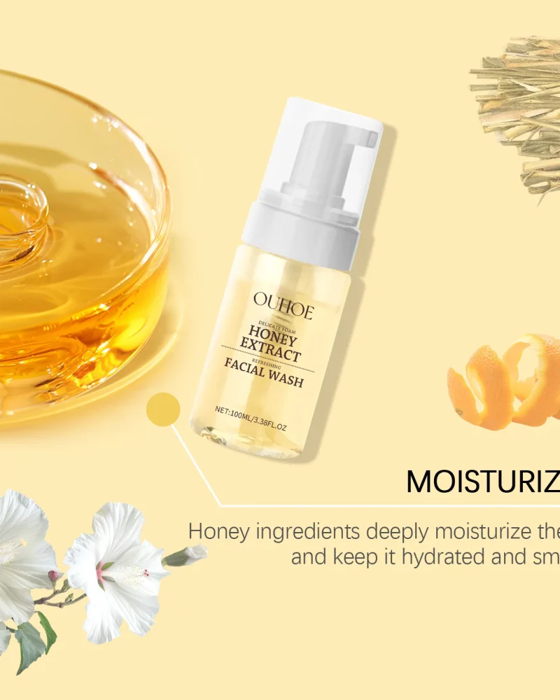 Gentle Honey Foam Face Wash