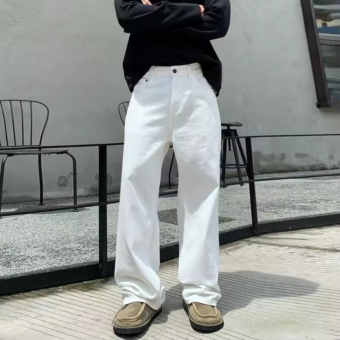 Causal Versatile Draped Loose Straight Wide Leg Pant Streetwear