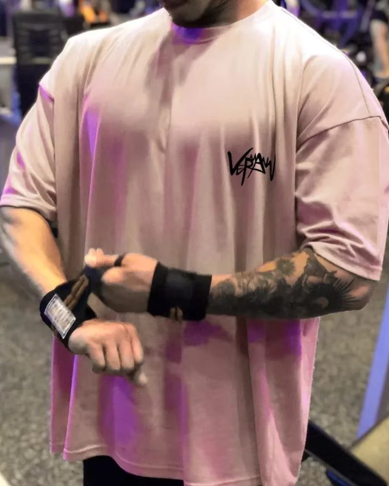 Elegant High-quality Sports Round Neck Leisure Street Clothing T-shirt