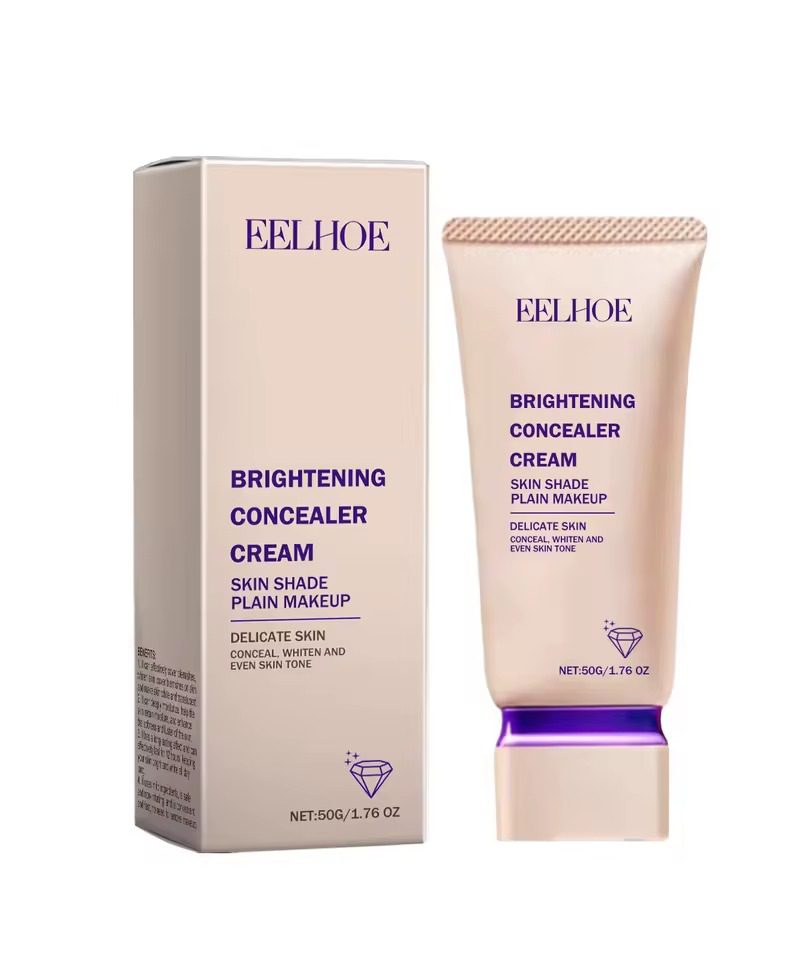 Foundation Liquid Concealer Full Coverage Oil Control Skin Lightening High Coverage Face Foundation Waterproof Makeup