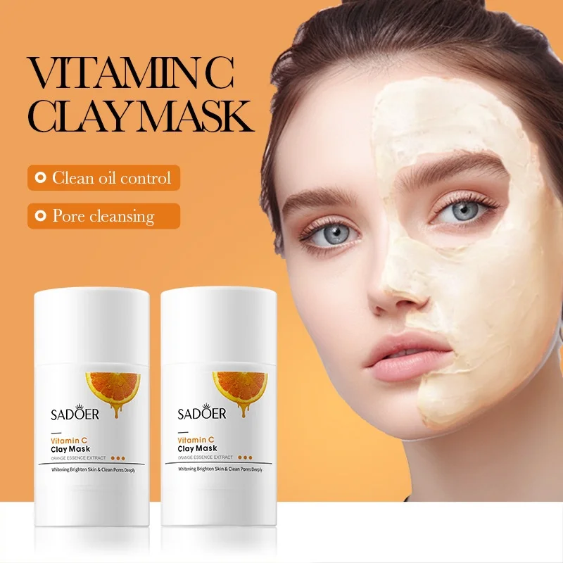 Clay Stick Anti-Acne Clay Mask for Clean Pores and Blackheads Improve Acne Prone Skin.