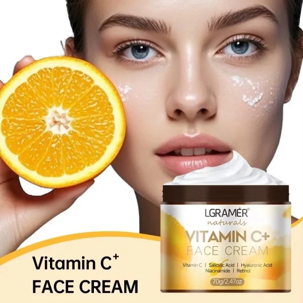 Retinol Moisturizing Firming Hyaluronic Lightening Repairing Smooth Skincare Vitamin-C Face cream