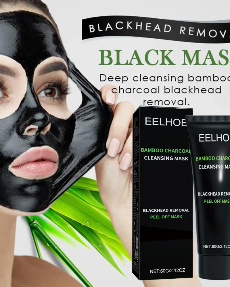 Blackhead Remover Deep Cleanig Purifying Shrink Pores Cream Exfoliator Peel Mud Mask Skin Care.