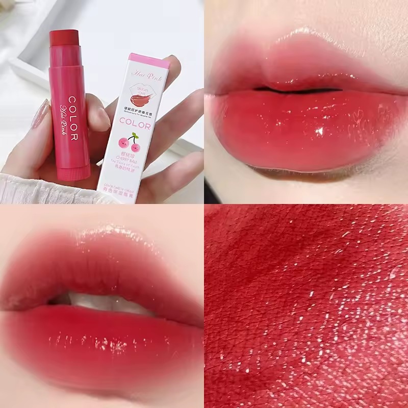Diluting Lip Lines Anti-Drying Colored Moisturizing Lip Balm