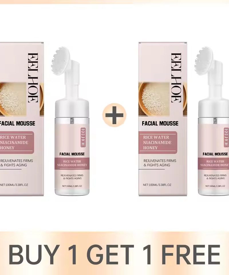 Rice Facial Cleanser Exfoliating Remove Dirt Anti Acne Oil Control