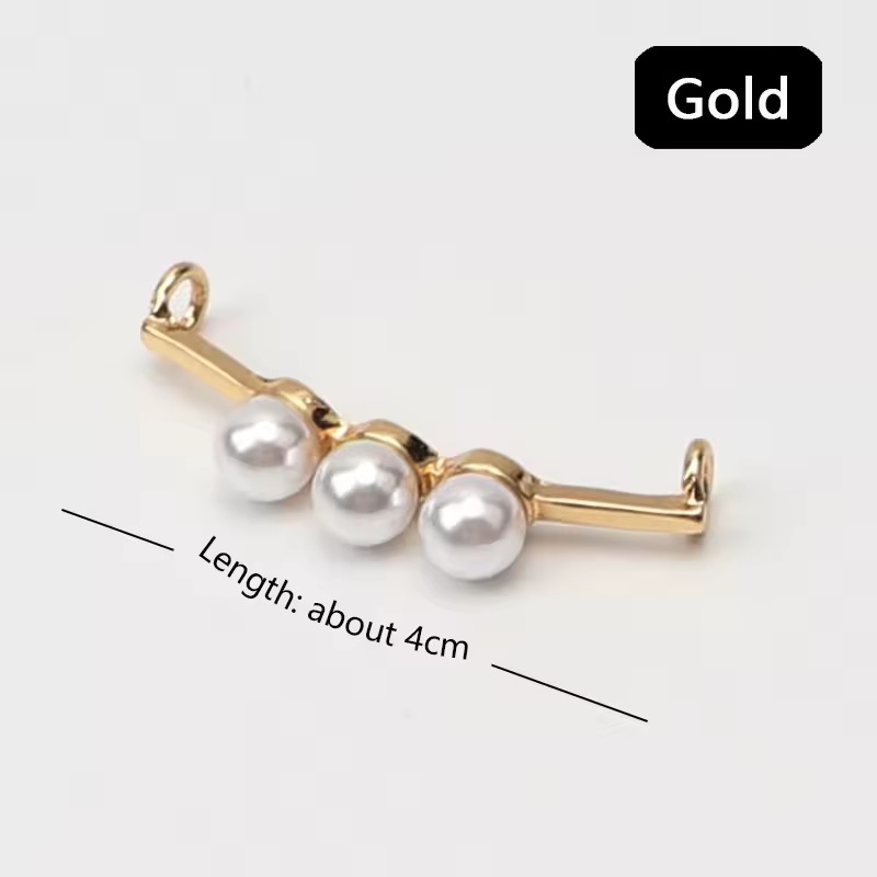 Pearl Shiny Charm Rhinestones Shoelaces Clips Decoration Shoelace Buckle Shoes