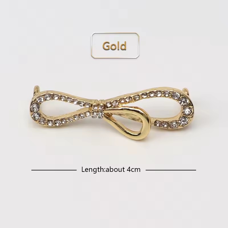 Rhinestones Pearl Shiny Charm Shoelaces Clips Decoration Shoelace Buckle Shoes