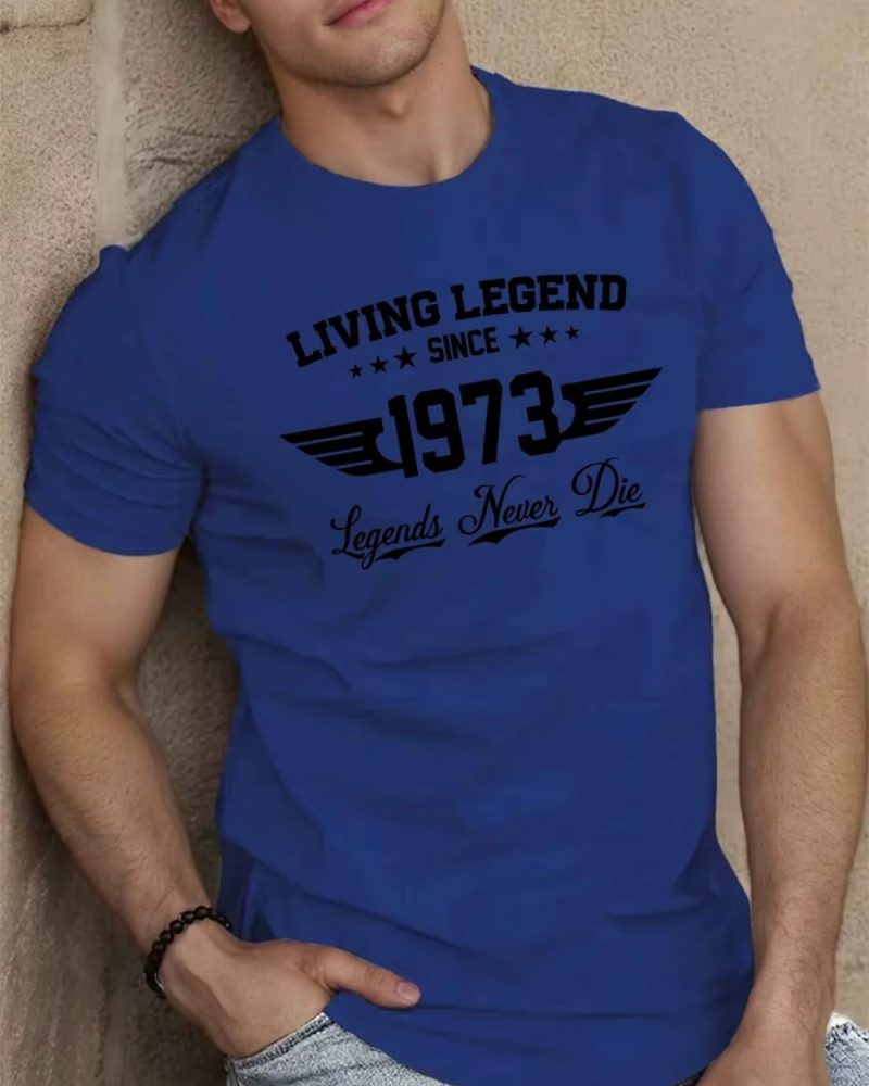 Printed Micro Elastic Breathable Round Neck Outdoor Casual T-shirt